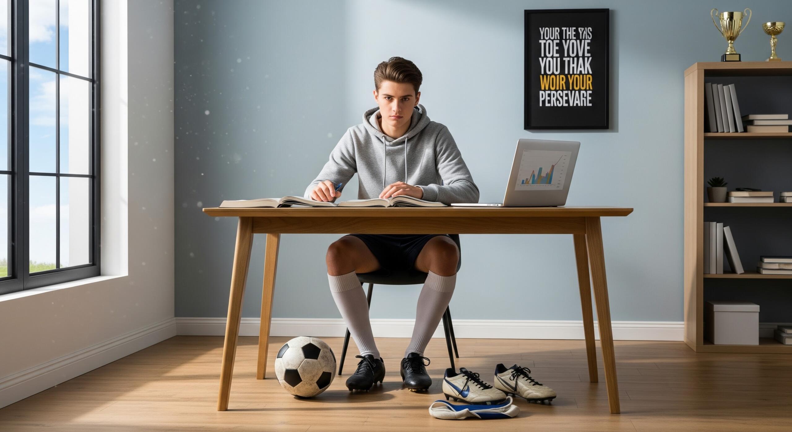 Slik holder unge fotballspillere faglige resultater oppe