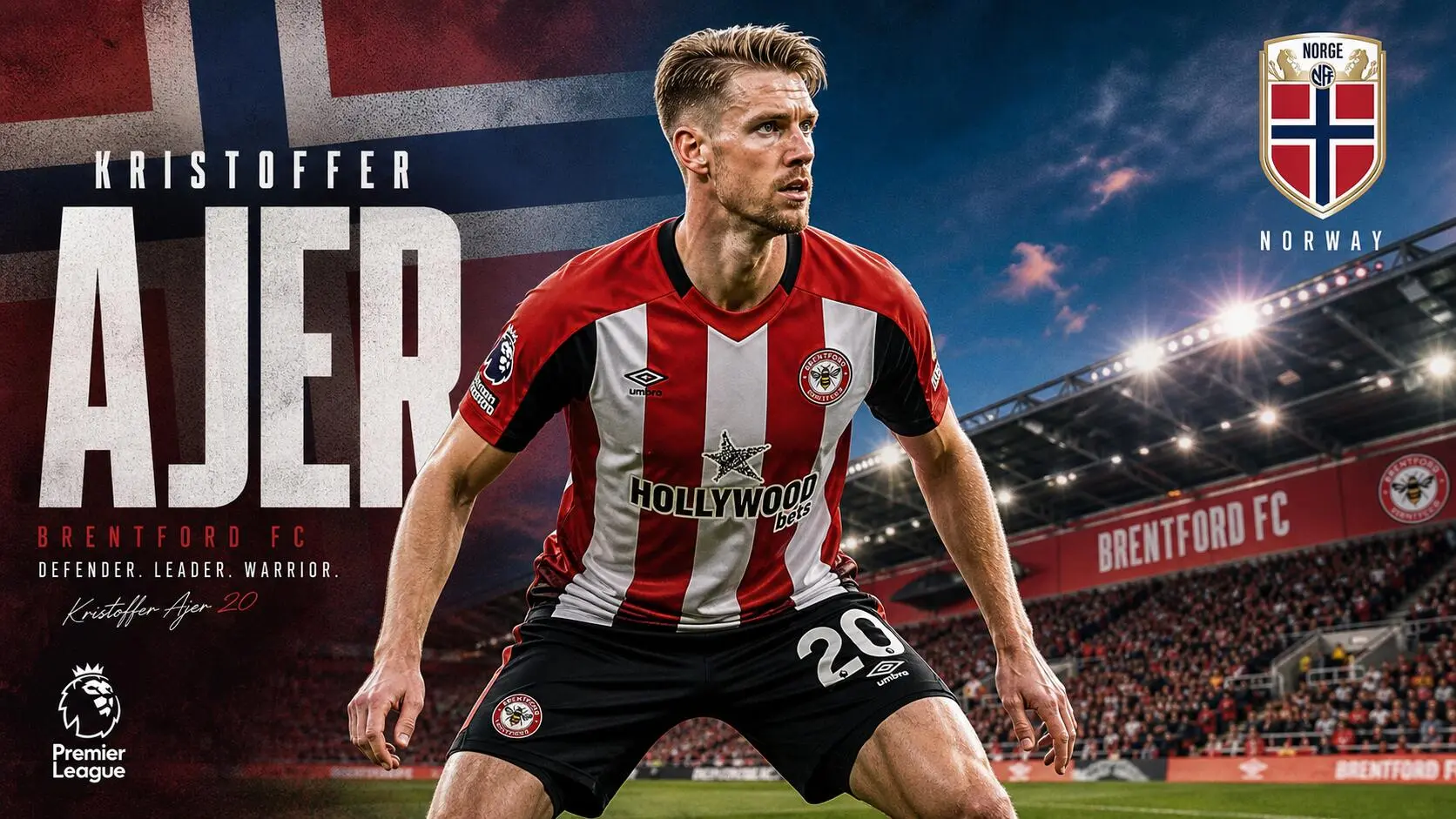 Kristoffer Ajer: Den moderne forsvarskjempen i Premier League og for Norge