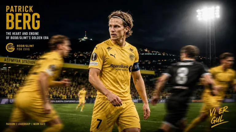 Patrick Berg – Hjertet og motoren i Bodø/Glimts gylne tidsalder