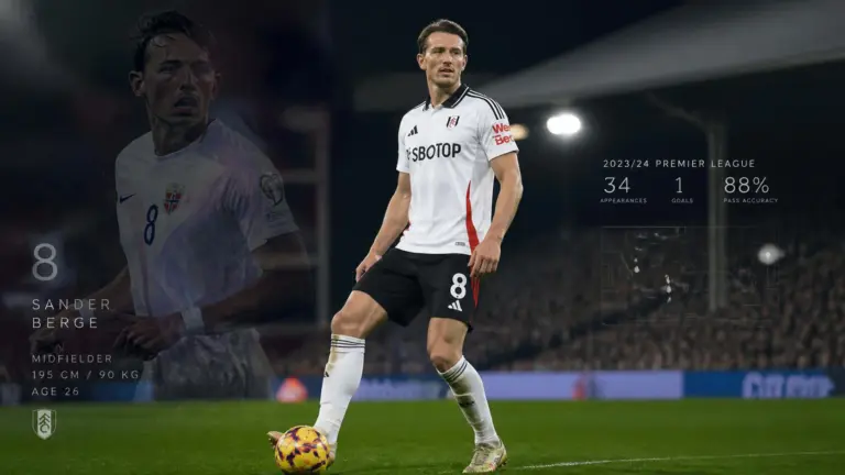 Alt om Sander Berge og hans statistikk i Premier League og på landslaget